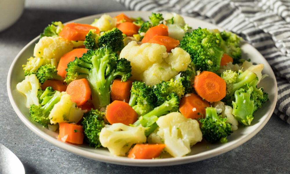Healthy Organic Steamed Vegetables | https://fruitsauction.com/